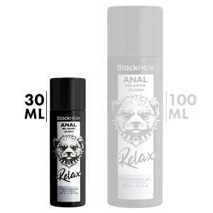 BLACK HOLE - RELAXANT ANAL JOJOBA RELAX BASE SILICONE 30 ML